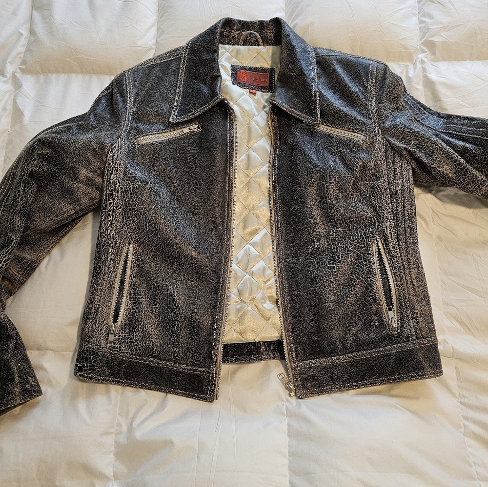 helium leather jacket